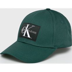 Calvin Klein Jeans - Czapka. Szare czapki z daszkiem męskie Calvin Klein Jeans. Za 139,90 zł.