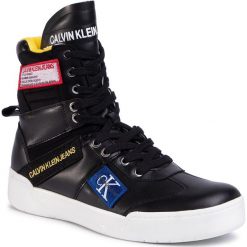 Sneakersy CALVIN KLEIN JEANS - Norton Nappa Leather S0580 Black. Czarne sneakersy męskie Calvin Klein Jeans, bez zapięcia. W wyprzedaży za 759,00 zł.