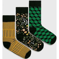 Medicine - Skarpety XMASS 3-Pack. Szare skarpetki męskie marki MEDICINE, bez wzorów, z elastanu. Za 49,90 zł.