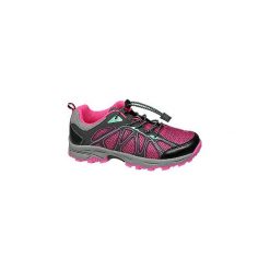 Różowo-szare trekkingowe buty dziewczęce Graceland. Szare buty dziewczęce sportowe z materiału. Za 79,90 zł.