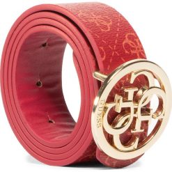 Pasek Damski GUESS - Jensen Belts BW7411 VIN35 RED. Czerwone paski damskie Guess, w paski, ze skóry ekologicznej. Za 229,00 zł.