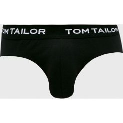 Tom Tailor Denim - Slipy (3-pack). Czarne slipy męskie marki TOM TAILOR DENIM, s, z elastanu. W wyprzedaży za 99,90 zł.