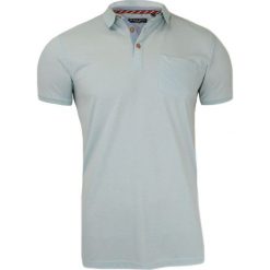 Błękitna Koszulka Polo, Bez Nadruku - Brave Soul, Męska TSBRSSS18JULIUSHblue. Niebieskie koszulki męskie Brave Soul, m, z nadrukiem, z materiału, casualowe, polo, bez rękawów. Za 59,00 zł.