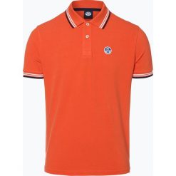 North Sails - Męska koszulka polo, pomarańczowy. Brązowe koszulki polo męskie marki North Sails, m, w paski. Za 299,95 zł.