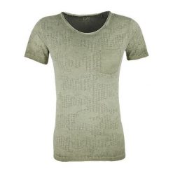Q/S Designed By T-Shirt Męski 40.803.32.8309.78A0 Forest Green Aop (Rozmiar L). Zielone koszulki męskie marki Q/S designed by, s, bez wzorów, bez kołnierzyka. W wyprzedaży za 73,00 zł.