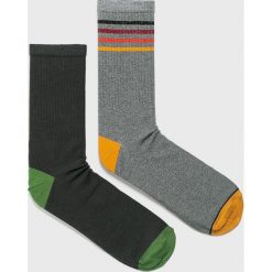 Medicine - Skarpety Basic (2 pack). Szare skarpetki męskie MEDICINE, bez wzorów, z elastanu. W wyprzedaży za 19,90 zł.