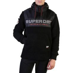 Superdry Bluza M2000037A. Bluzy męskie Superdry, xl, bez wzorów, z poliesteru, z kapturem, bez rękawów, długie, bez kaptura. Za 387,00 zł.