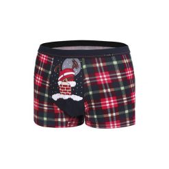 Bokserki Too Fat 007/51 Merry Christmas. Szare bokserki męskie Cornette, bez wzorów. Za 51,90 zł.