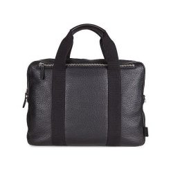 ECCO Eday L - Czarny - 38x29x9cm - Torby. Czarne torby męskie skórzane marki ecco, w paski, ze skóry, na ramię, małe. Za 1699,90 zł.