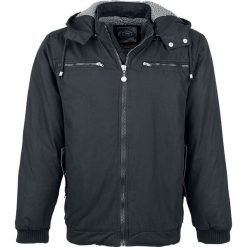 Kurtki męskie bomber: RED by EMP Lined Cotton Jacket Kurtka czarny