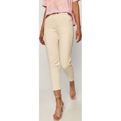 Answear - Jeansy Answear Lab. Brązowe jeansy damskie ANSWEAR, s, z podwyższonym stanem. Za 149,90 zł.