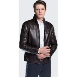Kurtka męska. Kurtki męskie Wittchen, xl, bez wzorów, ze skóry, eleganckie, bez kaptura. W wyprzedaży za 695,90 zł.