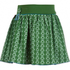 Spódnica "Dragonflys" w kolorze zielonym. Zielone spódniczki dziewczęce marki 4FunkyFlavours Kids, mini. W wyprzedaży za 82,95 zł.