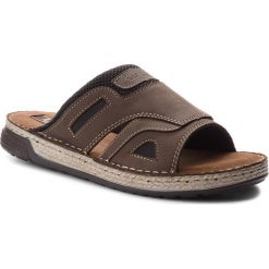 Klapki męskie: Klapki LASOCKI FOR MEN - MI20-516 Brązowy