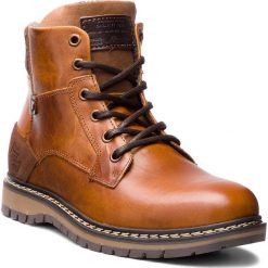 Kozaki BULLBOXER - 877K55858ACOBRSU10 Cobr. Brązowe buty zimowe męskie Bullboxer, z materiału. W wyprzedaży za 299,00 zł.