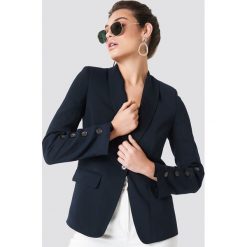 Trendyol Marynarka z guzikami - Blue,Navy. Niebieskie marynarki i żakiety damskie Trendyol, z poliesteru. Za 121,95 zł.