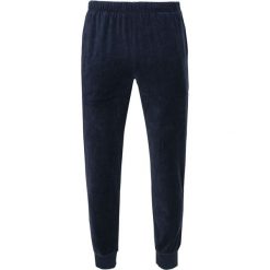 Spodnie dresowe Emporio Armani. Czarne spodnie męskie s, bez wzorów, z dresówki. Za 219,00 zł.