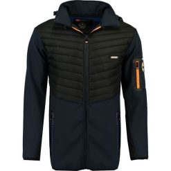 Kurtka softshellowa "Tylonshell" w kolorze granatowym. Niebieskie kurtki męskie Geographical Norway Men, xl, bez wzorów, bez kaptura. W wyprzedaży za 189,95 zł.