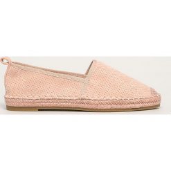 Answear - Espadryle Best Shoes. Różowe espadryle damskie ANSWEAR, bez wzorów, z materiału, bez obcasa, na obcasie. W wyprzedaży za 69,90 zł.