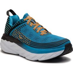 Buty HOKA ONE ONE - Bondi 6 1019269 Dresden Blue/Black. Niebieskie buty sportowe męskie marki Hoka One One, z tworzywa sztucznego, bez zapięcia, do biegania. Za 599,99 zł.
