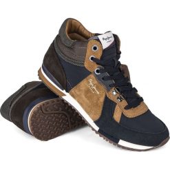 Sneakersy Pepe Jeans Tinker West Boot. Szare sneakersy męskie Pepe Jeans, bez zapięcia. Za 259,00 zł.