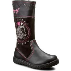Kozaki dziewczęce: Kozaki MAGIC LADY – CS1602-1 Czarny