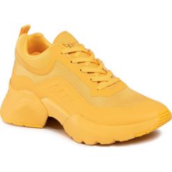Sneakersy TAMARIS - 1-23726-24 Sun Uni 611. Żółte półbuty damskie Tamaris, z tworzywa sztucznego. Za 289,00 zł.