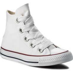 Trampki CONVERSE - Ctas Big Eyelets Hi 559933C White/Insignia Blue/Garnet. Białe trampki i tenisówki damskie Converse, bez wzorów, z gumy, bez obcasa, na płaskiej podeszwie, bez zapięcia. W wyprzedaży za 219,00 zł.