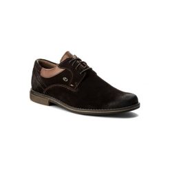 LASOCKI FOR MEN MB-LESTER-01. Czerwone półbuty męskie Lasocki For Men, bez wzorów, ze skóry, bez zapięcia. Za 179,99 zł.