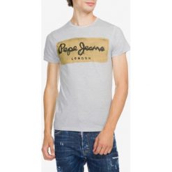 Pepe Jeans Charing Koszulka Szary. Szare podkoszulki męskie Pepe Jeans, l, z nadrukiem, z bawełny, z krótkim rękawem. Za 128,95 zł.