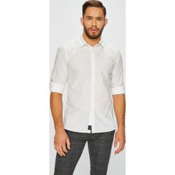 Pepe Jeans - Koszula. Białe koszule męskie Pepe Jeans, m, bez wzorów, z bawełny, eleganckie, z klasycznym kołnierzykiem, z długim rękawem. W wyprzedaży za 99,90 zł.