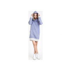 Bluza BIJU Model D06. Fioletowe bluzy damskie Biju, s, bez wzorów, z bawełny, z długim rękawem, długie, bez kaptura. Za 329,00 zł.