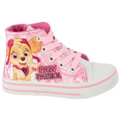 Disney By Arnetta Trampki Dziewczęce Paw Patrol 28 Różowe. Różowe trampki dziewczęce Disney By Arnetta, z motywem z bajki, bez zapięcia. Za 75,00 zł.