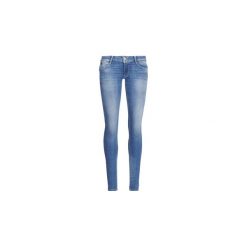 Jeansy slim fit Le Temps des Cerises PULP. Niebieskie jeansy damskie Le Temps Des Cerises, bez wzorów, z jeansu. Za 439,00 zł.