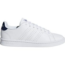 Buty męskie adidas Advantage F36423. Białe buty sportowe męskie Adidas, z paskami, tenisowe, Adidas Advantage. Za 224,00 zł.
