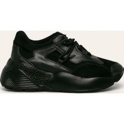 Answear - Buty. Czarne buty sportowe damskie ANSWEAR, bez wzorów, z materiału, sportowe. W wyprzedaży za 119,90 zł.