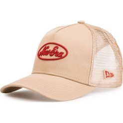 Czapka z daszkiem NEW ERA - Ne Script Trucker 11871369 Beżowy. Brązowe czapki męskie New Era, bez wzorów, z bawełny. Za 109,99 zł.
