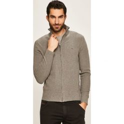 Tommy Hilfiger - Kardigan. Szare swetry męskie TOMMY HILFIGER, s, bez wzorów, z bawełny. Za 579,90 zł.