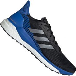 Buty adidas Solar Glide St 19 M F34098. Niebieskie buty sportowe męskie Adidas, na jesień, z tkaniny, bez zapięcia, do biegania. W wyprzedaży za 539,00 zł.