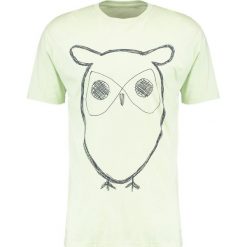 T-shirty męskie z nadrukiem: Knowledge Cotton Apparel OWL Tshirt z nadrukiem seacreast