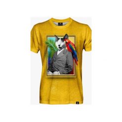 Martian Ancestors men's t-shirt. Brązowe t-shirty męskie marki Mars from venus, s, bez wzorów, bez kołnierzyka. Za 118,30 zł.