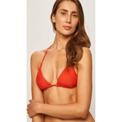 Calvin Klein Jeans - Biustonosz kąpielowy. Czerwone stroje kąpielowe damskie Calvin Klein Jeans, xs, bez wzorów, z elastanu. W wyprzedaży za 89,90 zł.