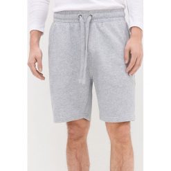 Dresowe szorty basic - Szary. Szare spodenki i szorty męskie House, s, bez wzorów, z dresówki. Za 59,99 zł.