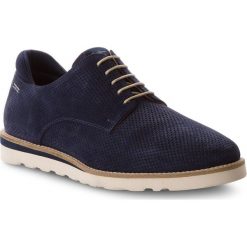 Półbuty PEPE JEANS - Barley Perforation PMS10218 Navy 595. Niebieskie derby męskie Pepe Jeans, z jeansu. W wyprzedaży za 299,00 zł.