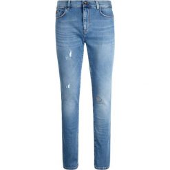 Jeansy Slim Fit Trussardi Jeans 370 Extra Slim Seasonal Denim 52J00008. Niebieskie jeansy męskie Trussardi Jeans, m, bez wzorów, z elastanu. W wyprzedaży za 269,00 zł.