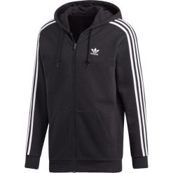 Bluza adidas Originals 3-Stripes DV1551. Żółte bluzy męskie Adidas, m, w paski, z bawełny, klasyczne, z kapturem, długie. Za 213,00 zł.
