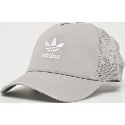 Adidas Originals - Czapka. Szare czapki damskie marki adidas Originals, z bawełny. Za 79,90 zł.