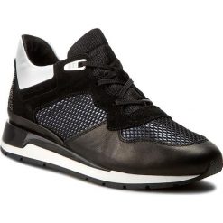 Sneakersy GEOX - D Shahira B D62N1B 022GN C9999 Czarny. Czarne półbuty damskie Geox, z zamszu. W wyprzedaży za 279,00 zł.