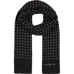 Szaliki męskie: Polo Ralph Lauren BLEND DOT SCARF Szal black/cream