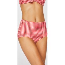 Seafolly - Figi kąpielowe. Czerwone stroje kąpielowe damskie Seafolly, bez wzorów, z elastanu. W wyprzedaży za 119,90 zł.